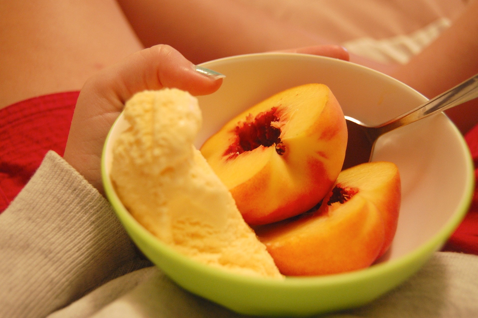 Perfect Peach Ice Cream