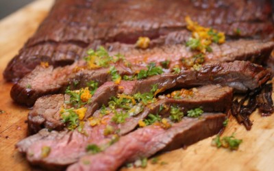 Grilled Teriyaki Flank Steak