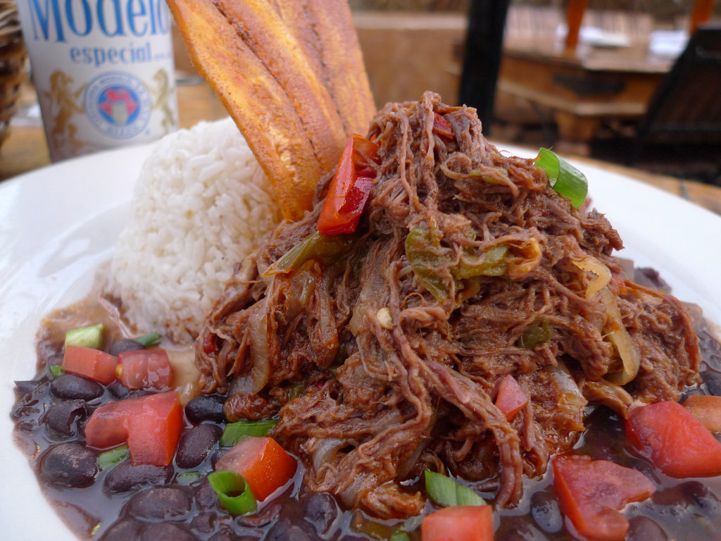 Cuban Braised Shredded Beef (Ropa Vieja)