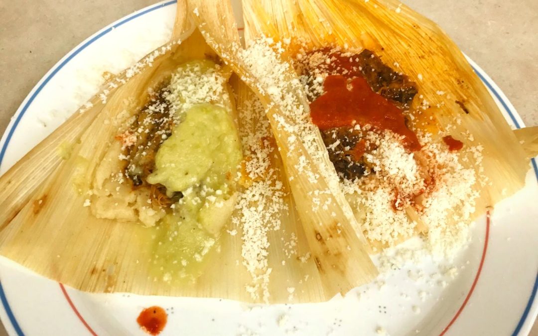 Tamales with a Red Chile Chicken Filling Recipe