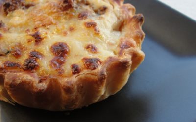 Leek and Parmesan Quiche