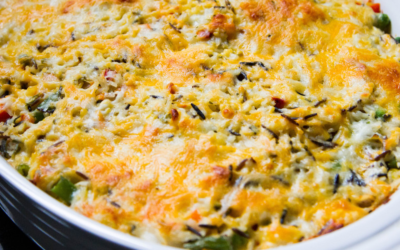 Cheesy Chicken and Rice Casserole