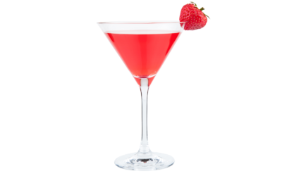 Strawberry Pomegranate Martini